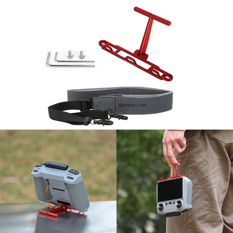 Dji Drone Mini 3 - ドローン用スタンドネックストラップ,2in 1マウント,リモートコントロールストラップ,dji mini 4pro,mini 3,3pro用マウント