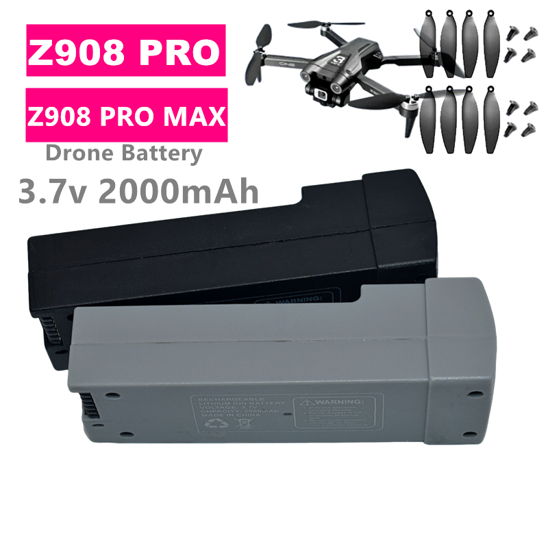 Drone Battery Lipo - Z908 PRO ドローンバッテリー 3.7v 2000mah Z908