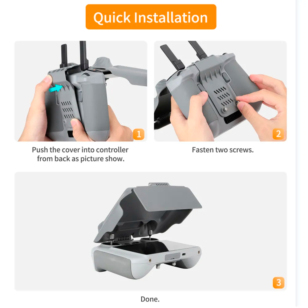 スクリーンプロテクターシェル DJI RC/RC2 リモコン - Dji Drone Mini 3 のレビューと価格