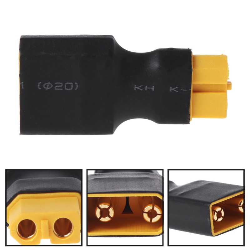XT90 オス - XT60 メスアダプター - ドローン、 - Drone Battery Connector のレビューと価格