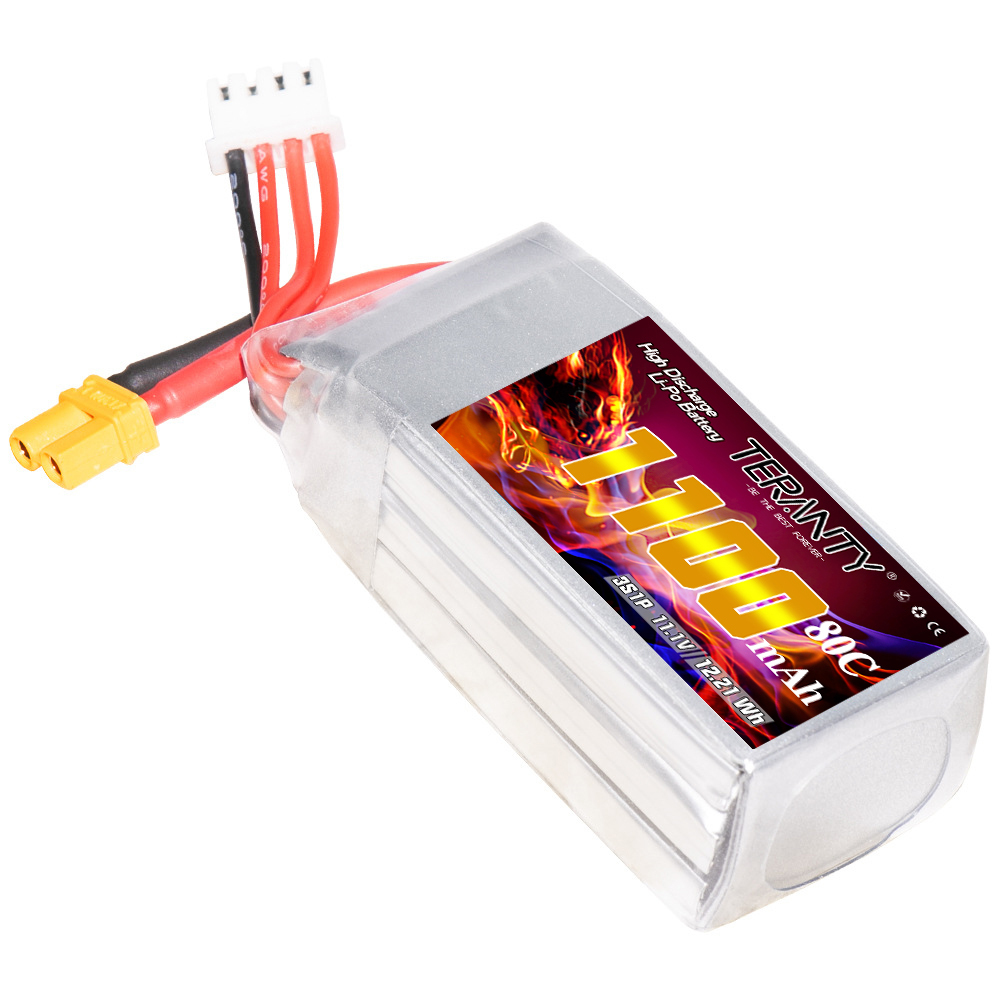 TERANTY 3S 11.1V 1100mAh 80C/1 - Drone Battery 3S のレビューと価格