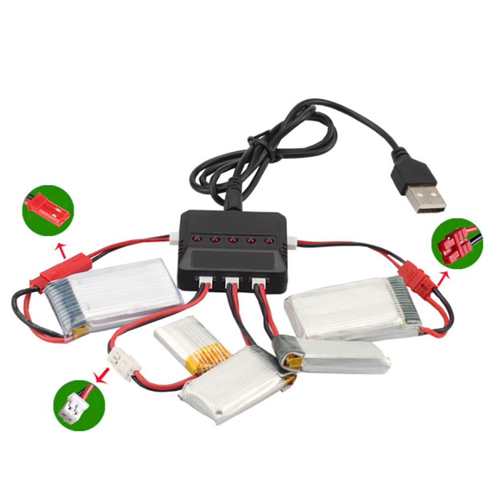 3.7V 550mAh 25C リポバッテリー 852040 - Drone Battery Charger のレビューと価格