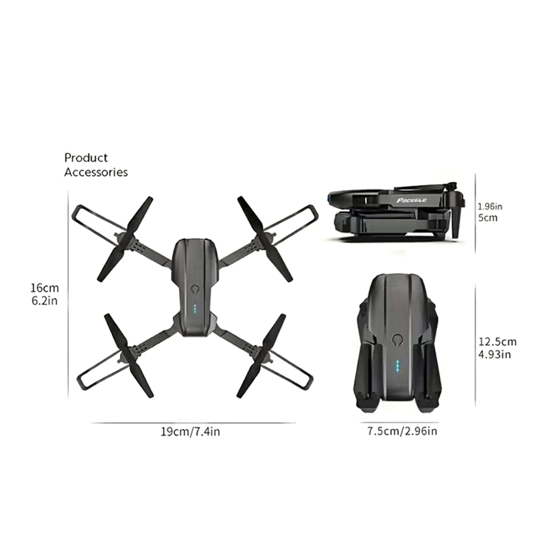 FACEGLE UAV E99 Nova RCドローン ミニ - Drone Battery Case のレビューと価格
