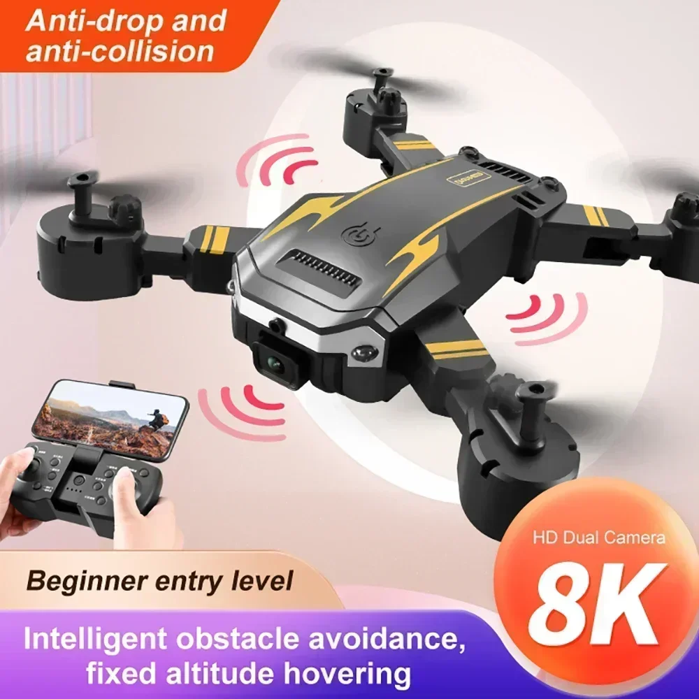 G6 proドローン、8Kデュアルカメラ、5G GPS、折り - Drone Battery Case のレビューと価格
