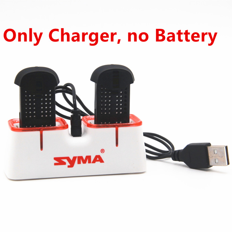 デュアル USB 高速充電器 Syma X22 X22W ド - Drone Battery Case のレビューと価格