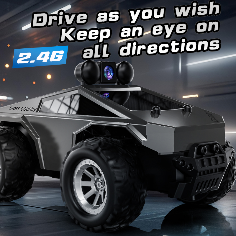 1:28 4WD オフロードリモートコントロールカー カメラ - Drone Battery Alarm のレビューと価格