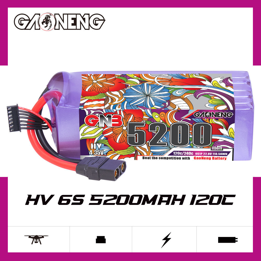 GNB リポバッテリー 6S 22.8V 3000mAh 5 - Drone Battery 6S のレビューと価格