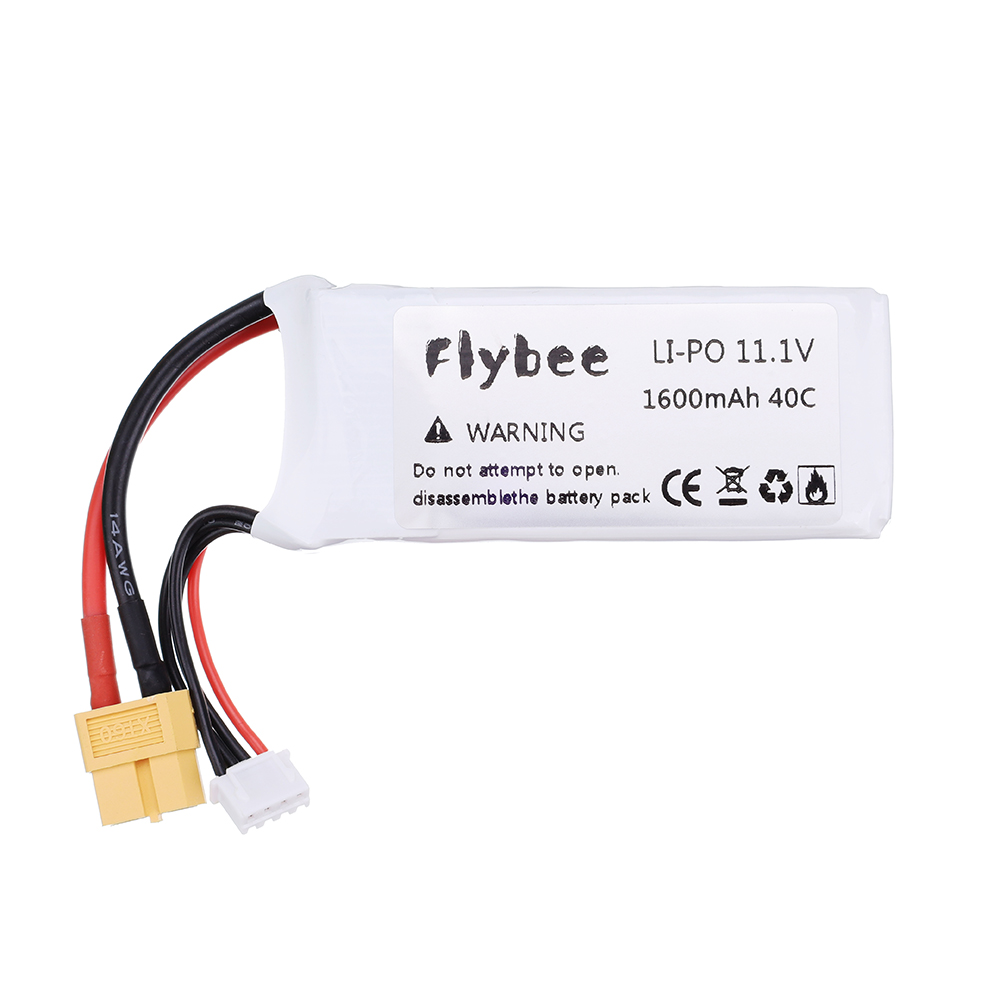 2個高レート40C 11.1v 1600シティ500mahリ - Drone Battery 3S のレビューと価格