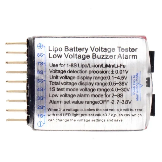 1/2/5 個 RC 電圧表示バッテリー低下警報ブザー BX - Drone Battery Alarm のレビューと価格